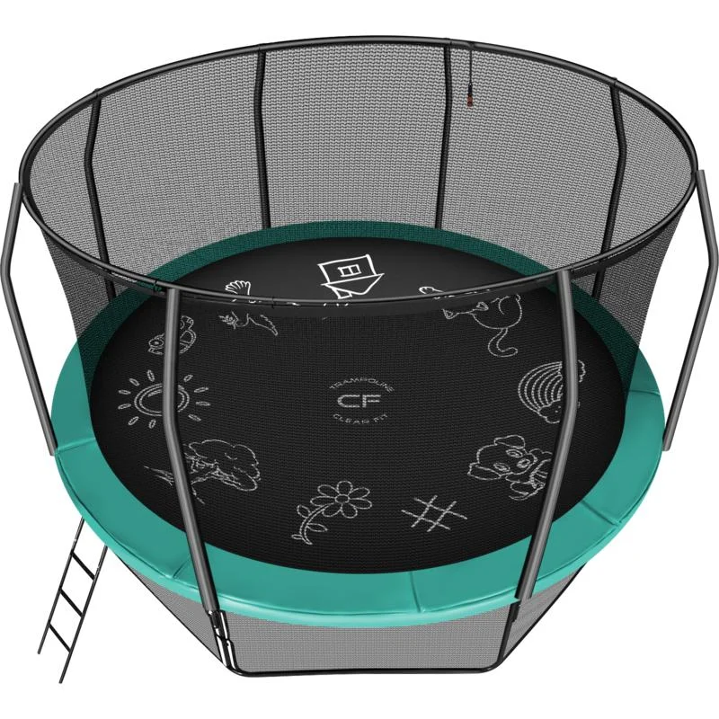  Каркасный батут Clear Fit FamilyHop 14Ft по низким ценам в Томске и Северске