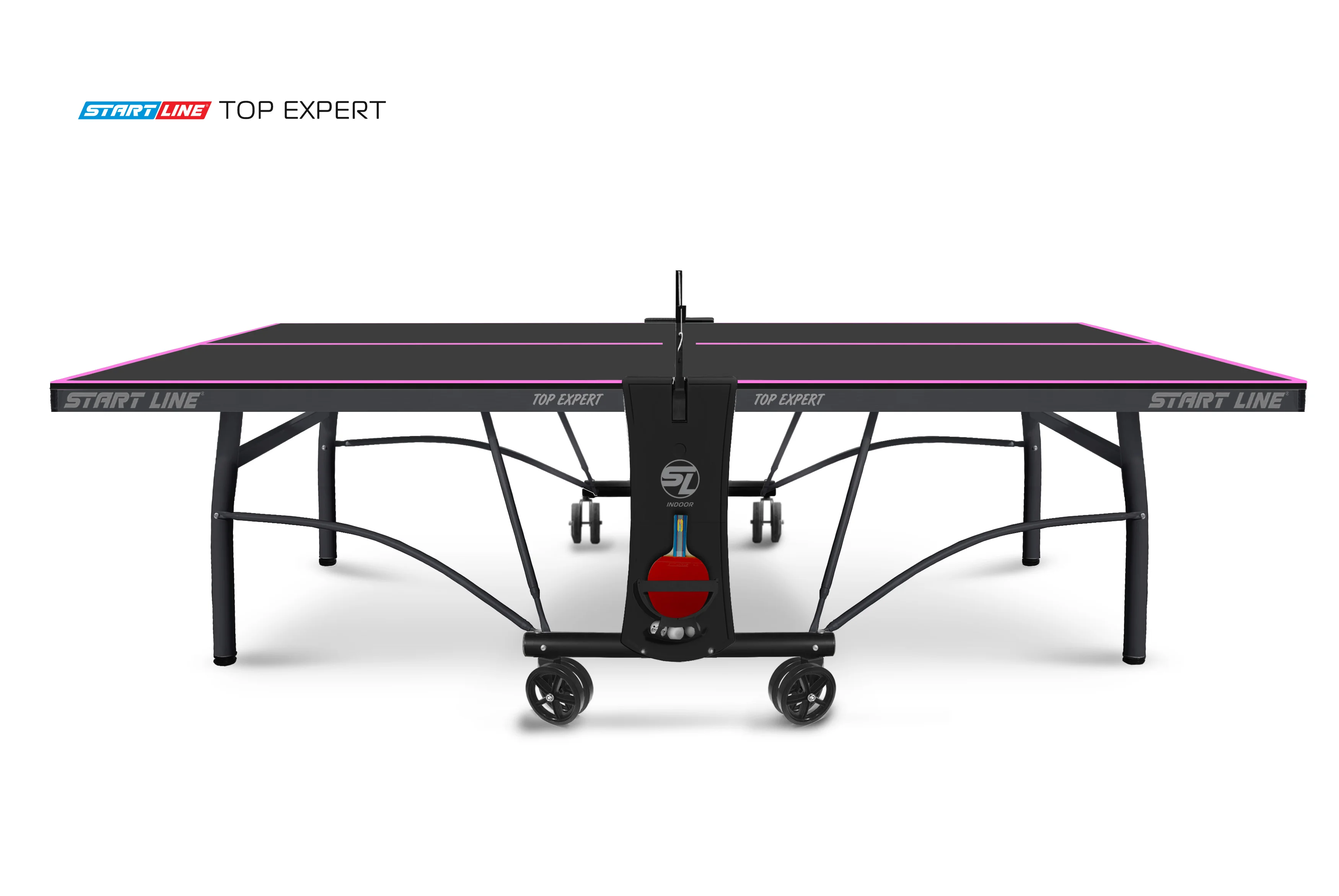 Стол теннисный Top Expert Black по низким ценам в Томске и Северске