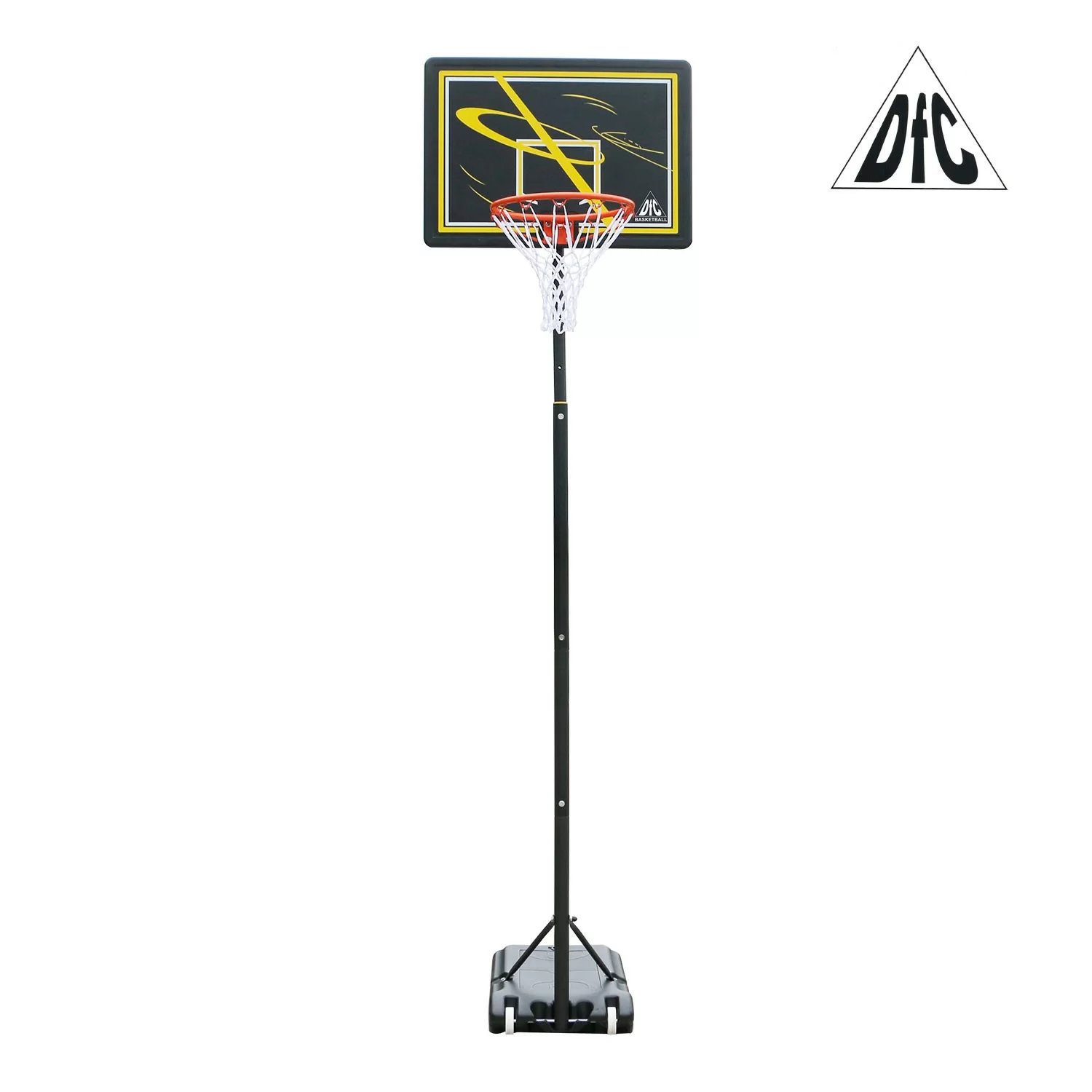 Реальное фото Мобильная баскетбольная стойка DFC 80х58см п/э KIDSD2 от магазина СпортСЕ