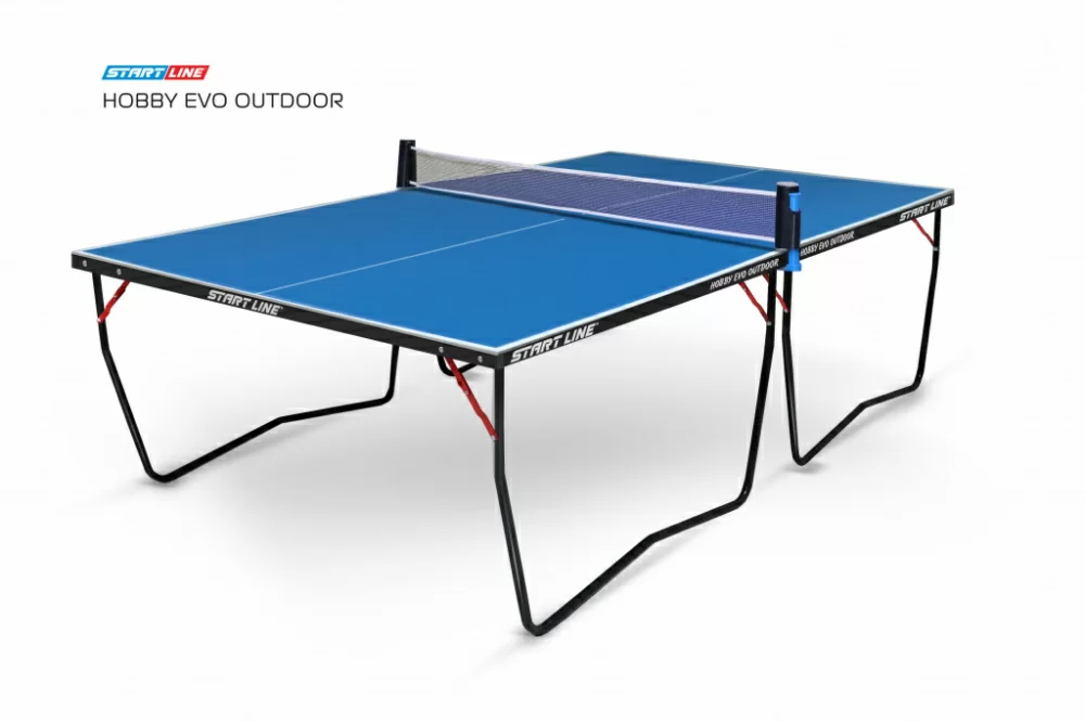  Стол теннисный Hobby EVO 4 Всепогодный Синий по низким ценам в Томске и Северске