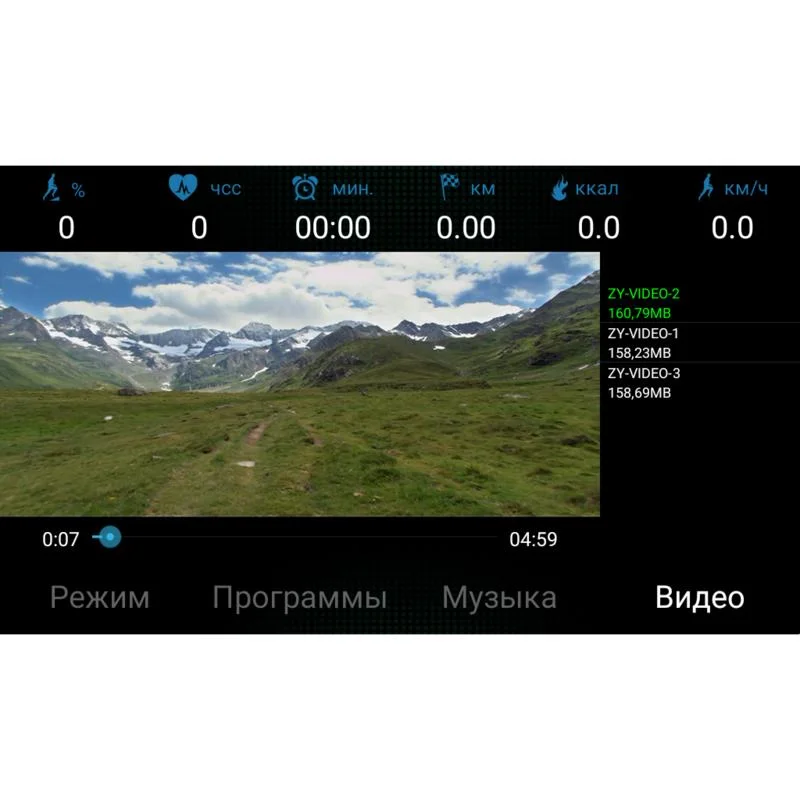  Беговая дорожка Ammity Valentina VTM 5120 TFT по низким ценам в Томске и Северске