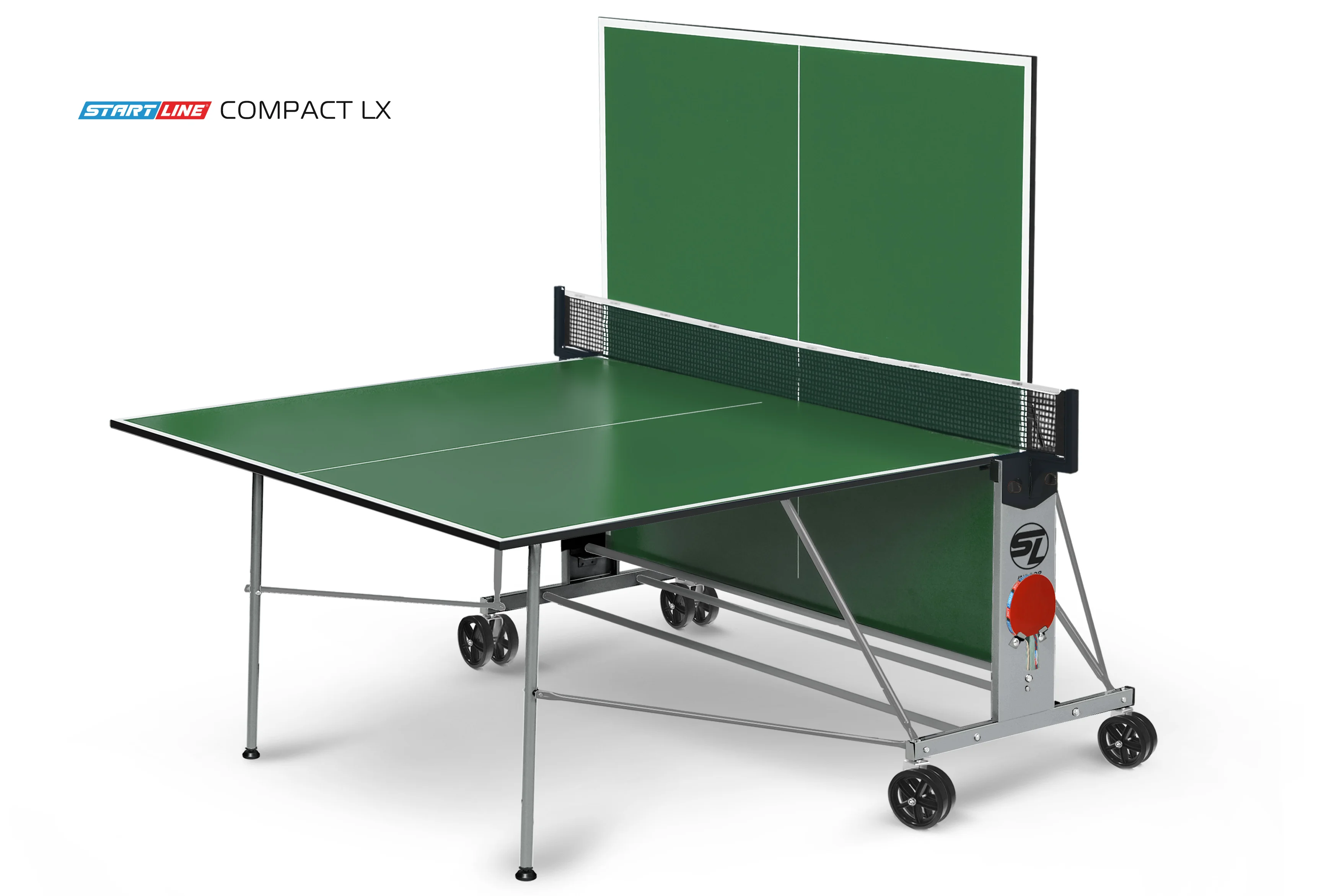  Стол теннисный Compact LX Зелёный NEW по низким ценам в Томске и Северске
