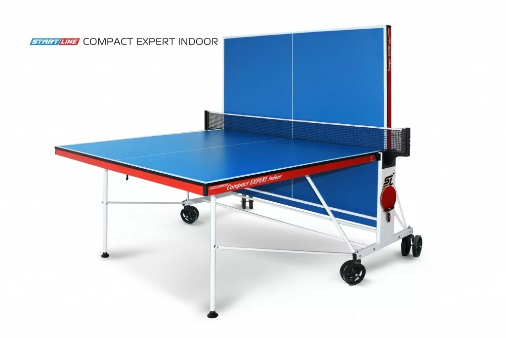 Реальное фото Теннисный стол Start line Compact EXPERT Indoor 60422 от магазина СпортСЕ