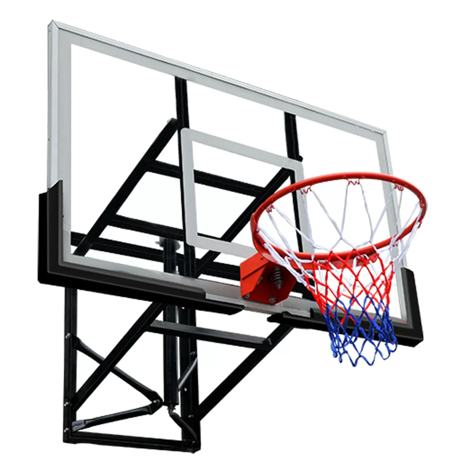 Реальное фото Баскетбольный щит DFC BOARD48P 120x80cm поликарбонат (два короба) от магазина СпортСЕ
