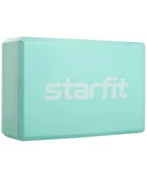 Блок для йоги StarFit YB-200 EVA 8 см 115 гр 22,5х15 см мятный УТ-00018925