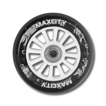 Реальное фото Колеса для самоката MaxCity SC 230мм white 2шт от магазина СпортСЕ