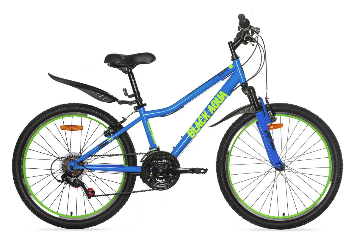 Реальное фото Велосипед Black Aqua Cross 1431 V 24" синий GL-202V от магазина СпортСЕ