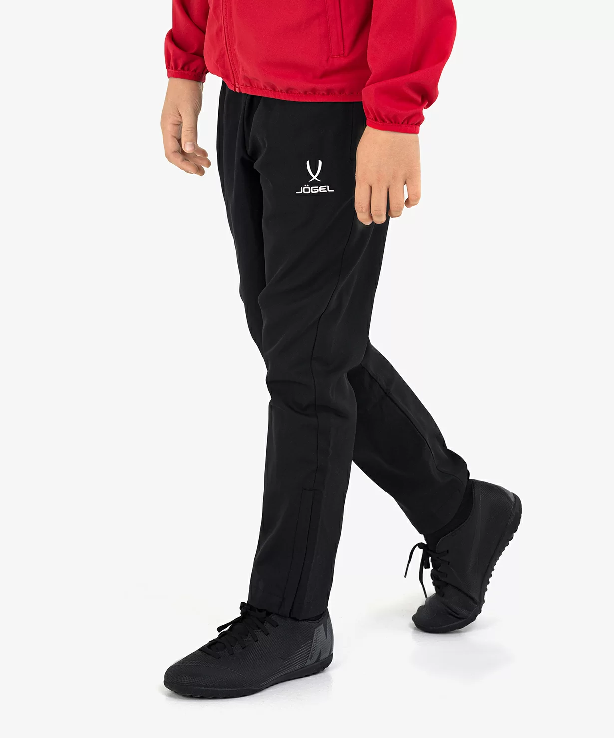 Реальное фото Костюм спортивный CAMP Lined Suit, красный/черный, детский - YM - YS - XS - YS от магазина СпортСЕ