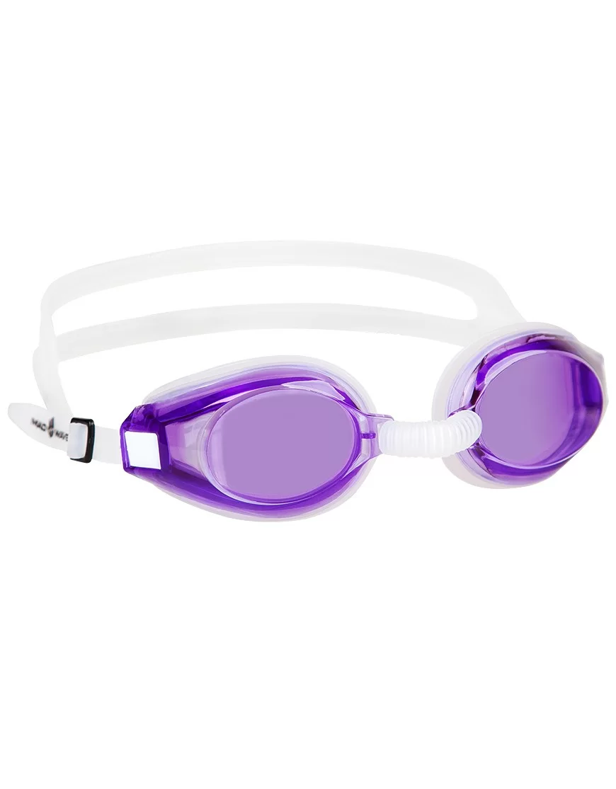 Реальное фото Очки для плавания Mad Wave Nova violet/white M0424 07 0 09W от магазина СпортСЕ