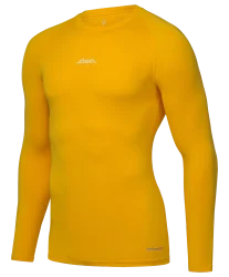 Футболка компрессионная с длинным рукавом CAMP PerFormDRY Baselayer LS Tee, желтый