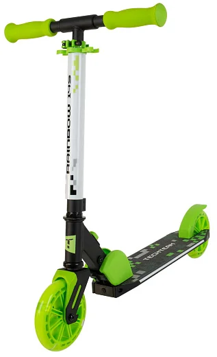  Самокат TechTeam Rainbow 145 black/green по низким ценам в Томске и Северске