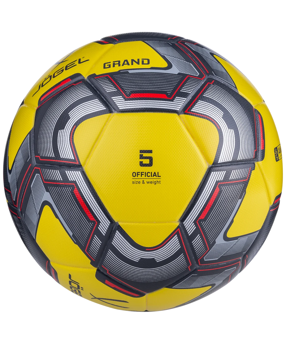  Мяч футбольный Jögel Grand №5 желтый (BC23) по низким ценам в Томске и Северске