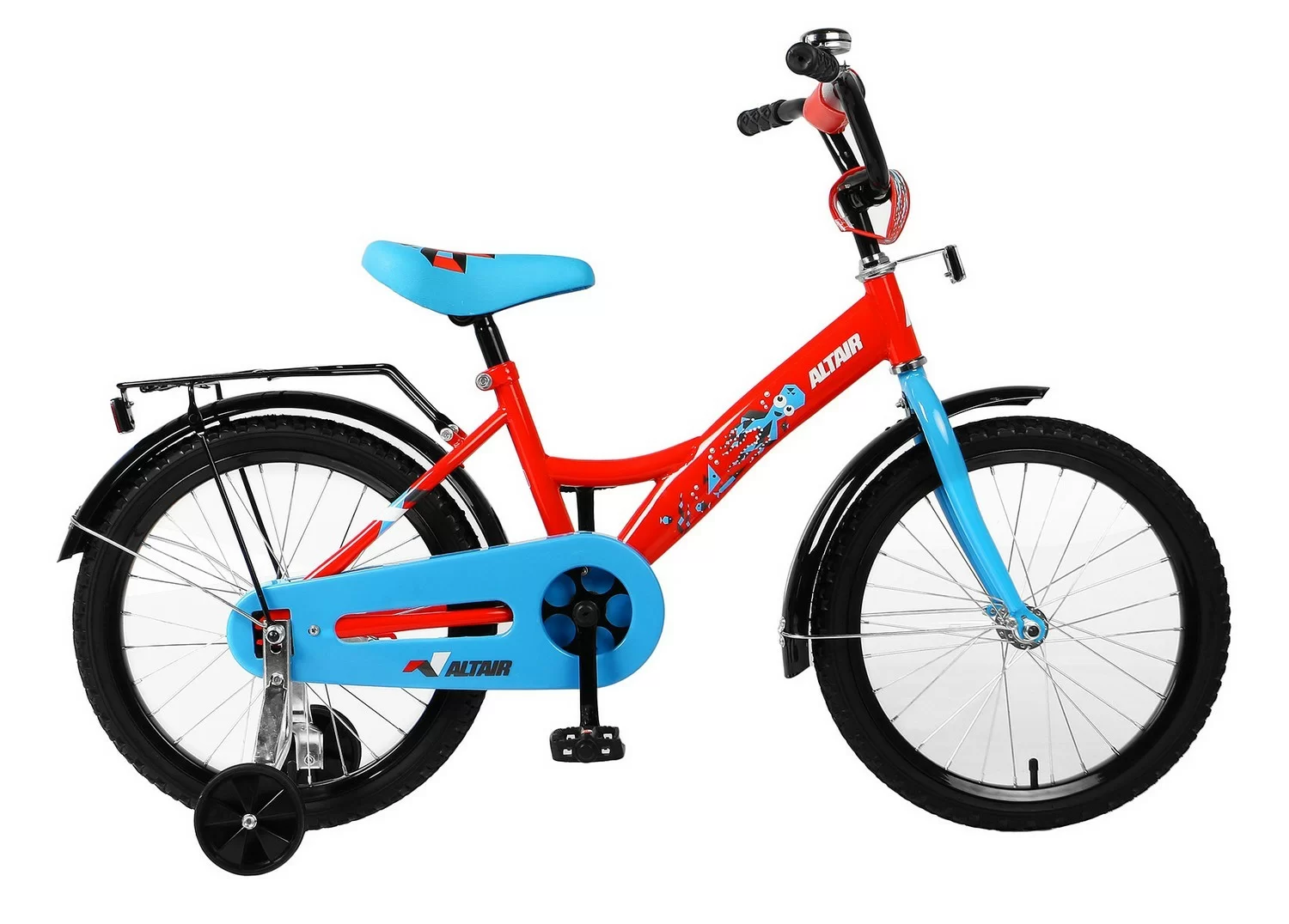 Реальное фото Велосипед Altair Kids 18 (2019) красный RBKN9LNH1002 от магазина СпортСЕ