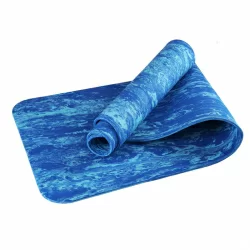 Коврик для йоги TPEM6-100 183х61х0,6 см ТПЕ синий гранит (B34519) 10019363 Коврик для йоги TPEM6-100 183х61х0,6 см ТПЕ синий гранит (B34519) 10019363