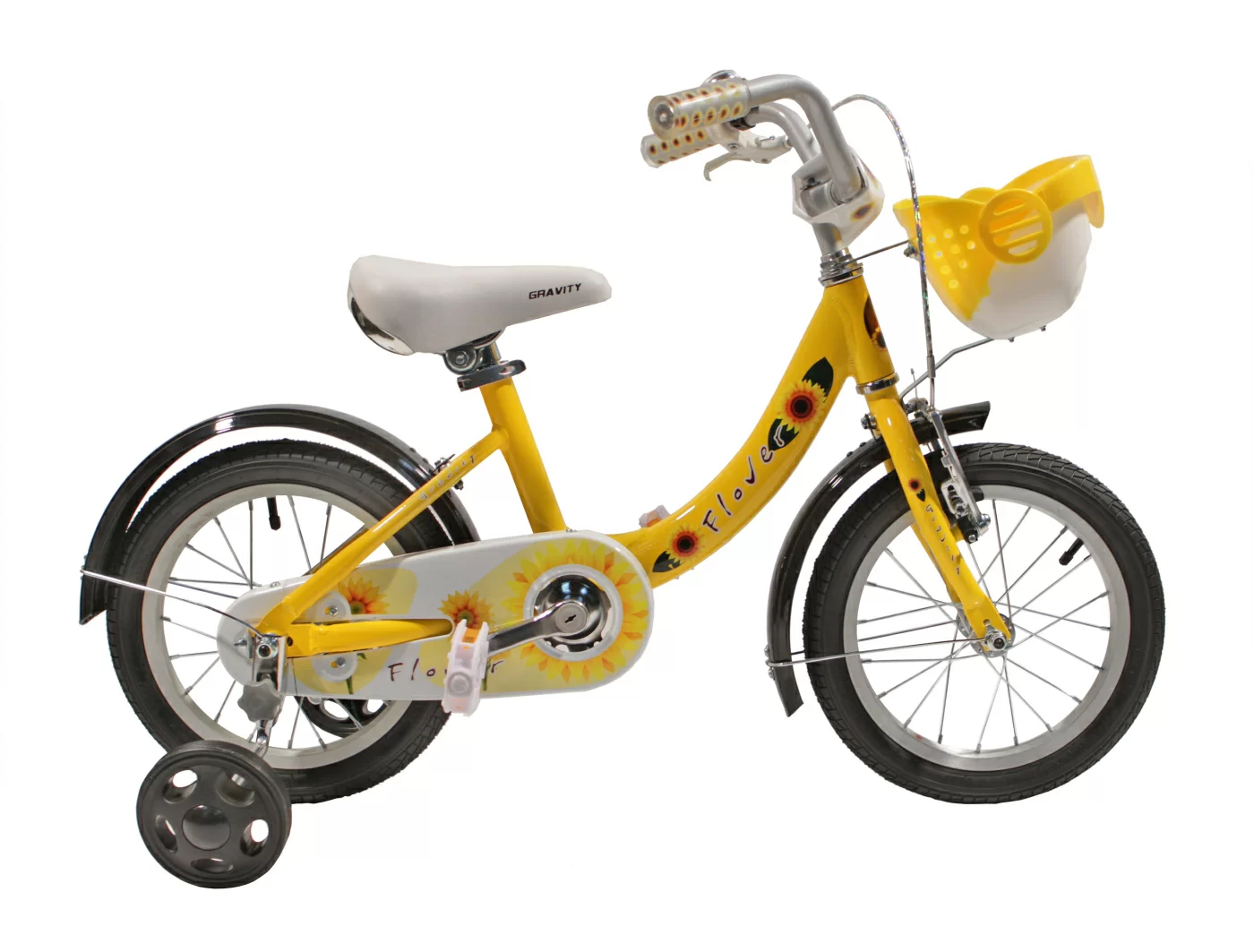 Реальное фото GRAVITY FLOWER, детский велосипед, колёса 14" от магазина СпортСЕ