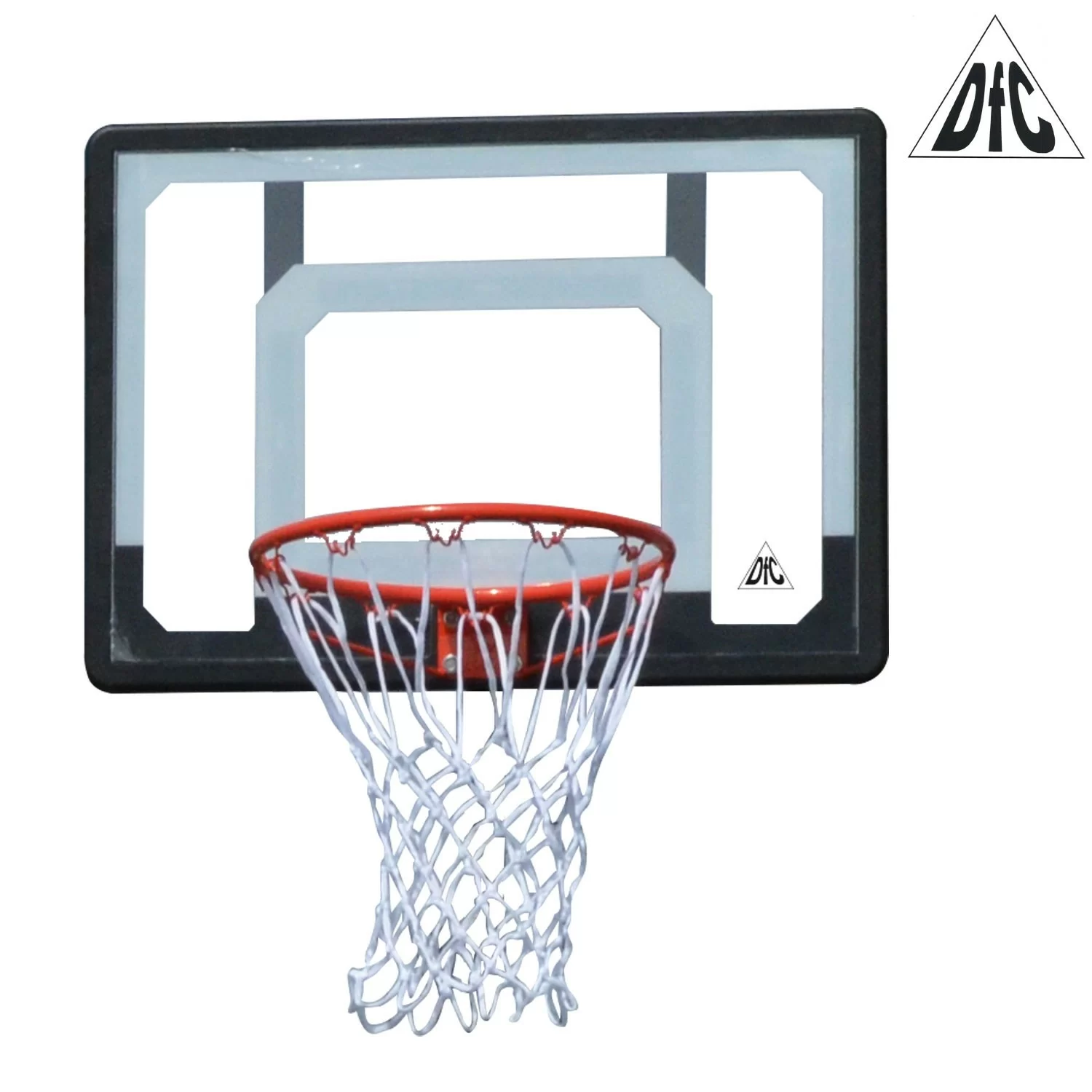 Реальное фото Баскетбольный щит DFC BOARD32 80x58cm п/э прозрачн. от магазина СпортСЕ