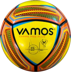Мяч футбольный Vamos Campo Pro Pius №5 20П yellow BV 1064-WCP