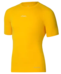 Футболка компрессионная с коротким рукавом CAMP PerFormDRY Baselayer SS Tee, желтый
