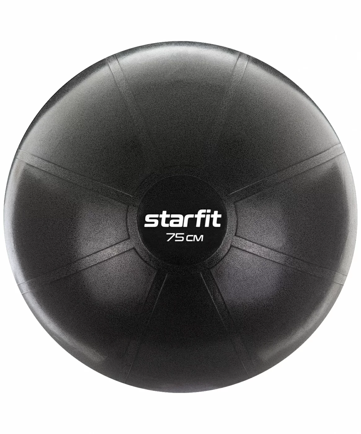 Реальное фото Фитбол 75 см StarFit GB-107 1400 гр антивзрыв черный УТ-00018981 от магазина СпортСЕ