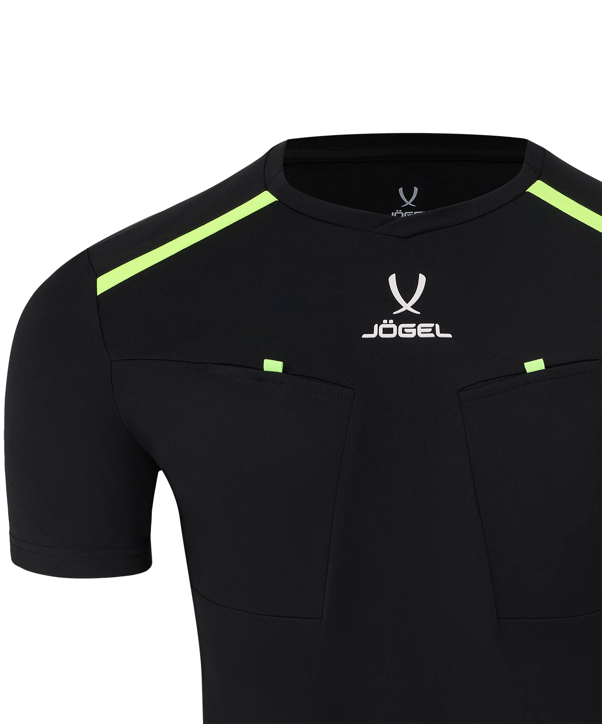  Футболка судейская DIVISION PerFormDRY Referee Tee, черный по низким ценам в Томске и Северске