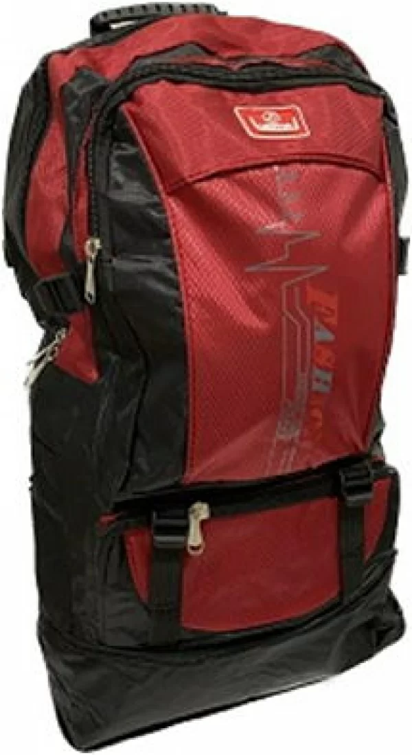 Реальное фото Рюкзак для туристов RZ-03 до 60л Красный RZ-03 от магазина СпортСЕ