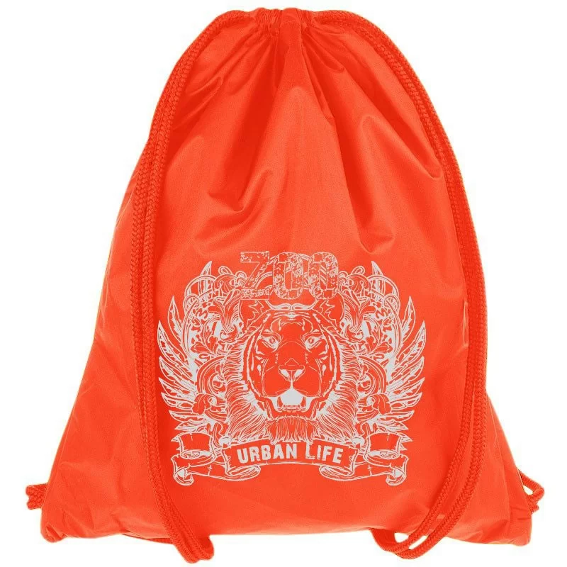 Реальное фото Рюкзак-мешок SM-104 Lion оранжевый 10012912 от магазина СпортСЕ