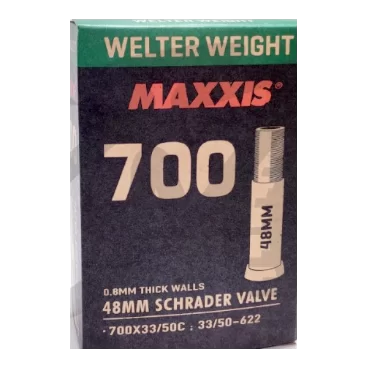Реальное фото Камера 700 * 33/50C Maxxis Welter Weight (33/50-622) 0.8 LSV48 (B-C) EIB00137200 от магазина СпортСЕ
