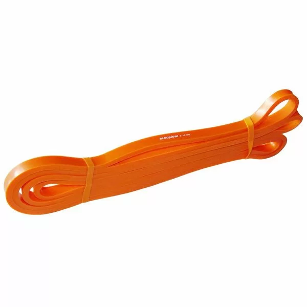 Реальное фото Эспандер петля резиновая MRB100-10 Magnum 10мм 2-15 кг оранжевый 10012399 от магазина СпортСЕ