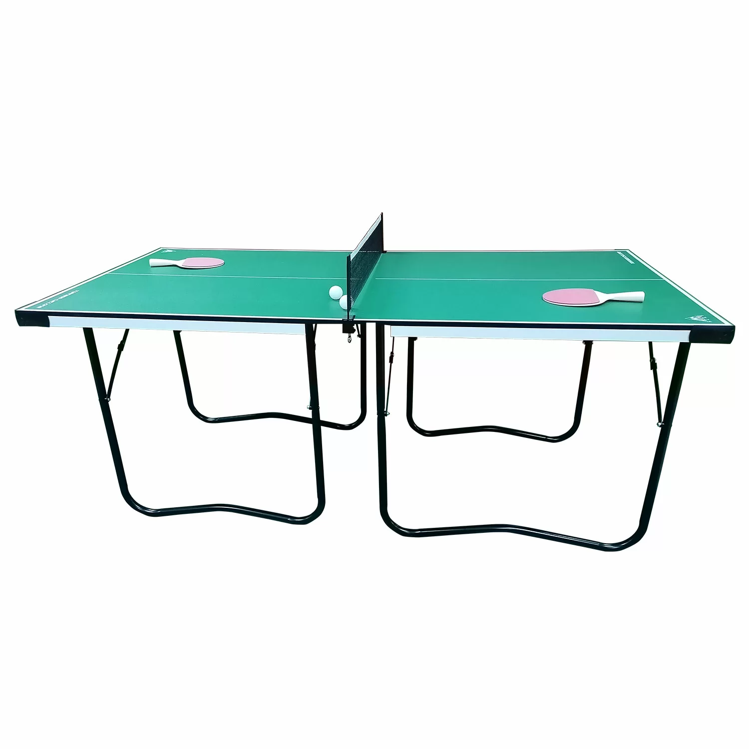 Реальное фото Теннисный стол DFC TORNADO Cyclone для помещения, складной SB-PT-02 от магазина СпортСЕ