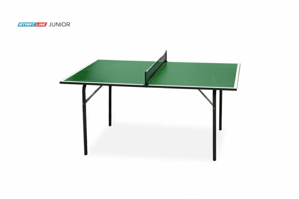 Реальное фото Теннисный стол Start Line Junior зеленый  с сеткой 6012-1 от магазина СпортСЕ