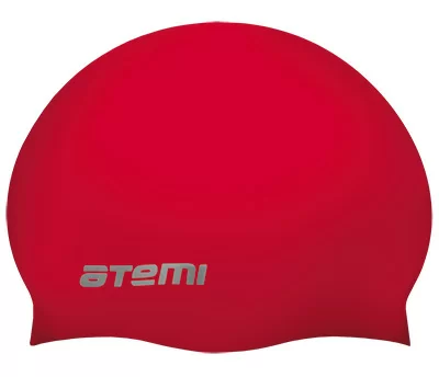Реальное фото Шапочка для плавания Atemi SC309 Jr силикон красная от магазина СпортСЕ