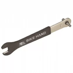 Ключ педальный Bike Hand YC-160 профи с резин. рукояткой 15мм+шестигр. 6х8мм 6-190160