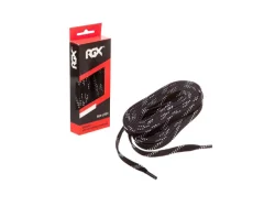 Шнурки хоккейные 305см с пропиткой RGX-LCS01 Black