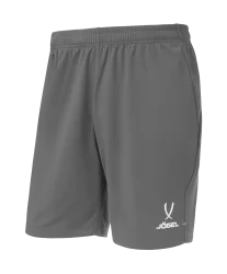 Шорты тренировочные без карманов JÖGEL PREMIER PerFormDRY Training Shorts, темно-серый Шорты тренировочные без карманов JÖGEL PREMIER PerFormDRY Training Shorts, темно-серый