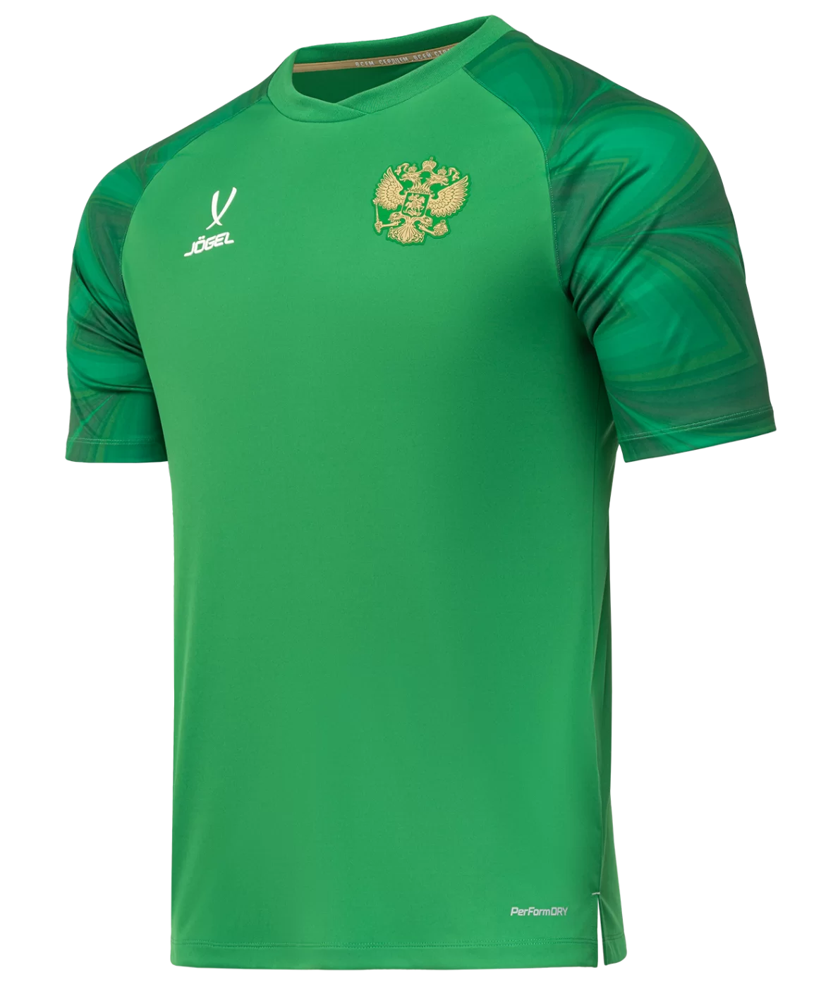  Футболка вратарская JÖGEL NATIONAL PerFormDRY GK Jersey, зеленый по низким ценам в Томске и Северске
