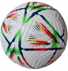 Мяч футбольный E43175-2 №5 4-слоя PVC 2.3.4, 425 гр, машинная сшивка зеленый Мяч футбольный E43175-2 №5 4-слоя PVC 2.3.4, 425 гр, машинная сшивка зеленый