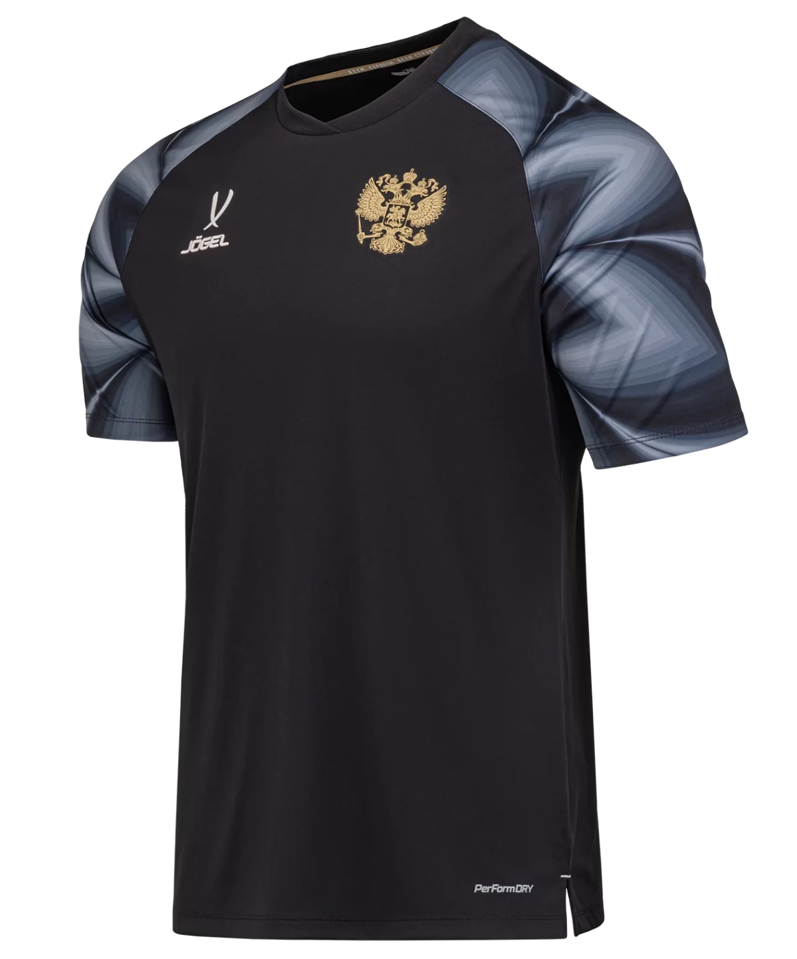  Футболка вратарская JÖGEL NATIONAL PerFormDRY GK Jersey, черный по низким ценам в Томске и Северске