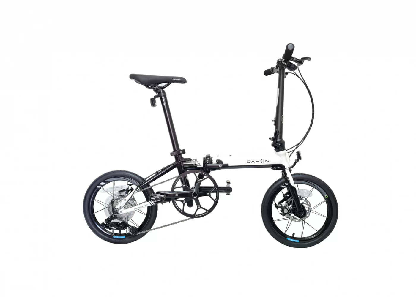 Реальное фото Велосипед складной Dahon K3 PLUS BLACK/WHITE от магазина СпортСЕ