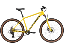 Велосипед Stark Hunter 27.2 D (2024) желтый/темно-серый