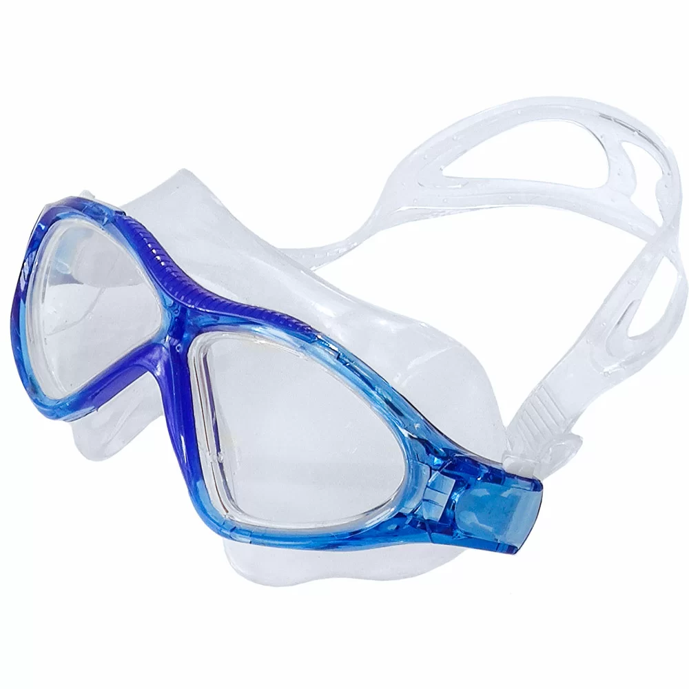 Реальное фото Очки-маска для плавания E36873-1 синий 10020536 от магазина СпортСЕ