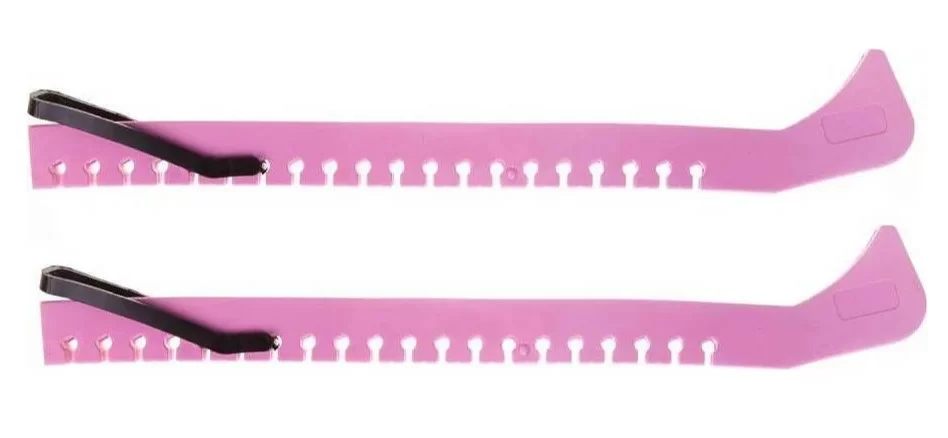 Реальное фото Чехлы для лезвий коньков ЧХ-01 розовый от магазина СпортСЕ