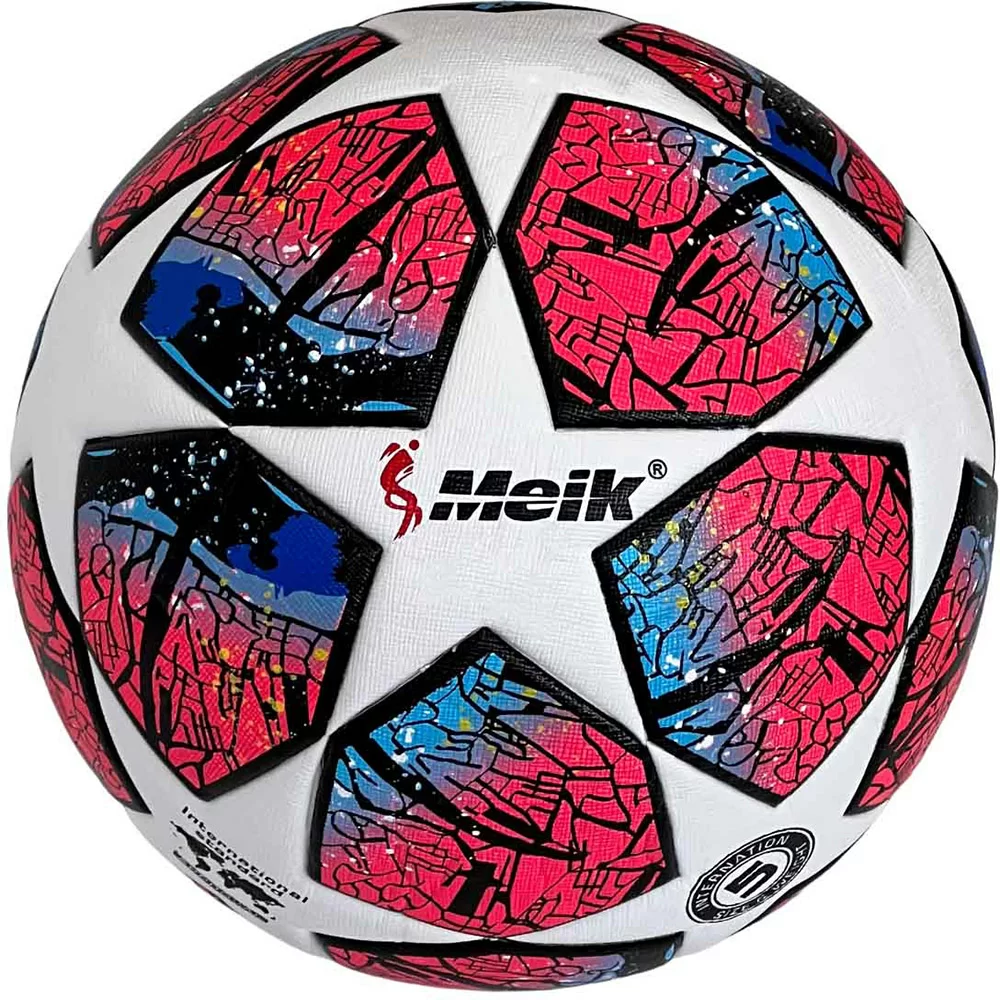 Реальное фото Мяч футбольный Meik E40790-1 №5 10021666 от магазина СпортСЕ