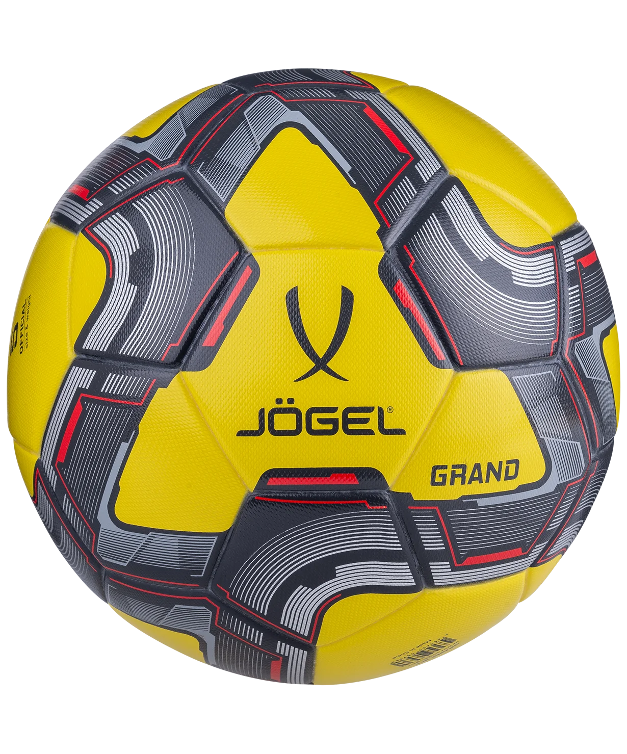  Мяч футбольный Jögel Grand №5 желтый (BC23) по низким ценам в Томске и Северске