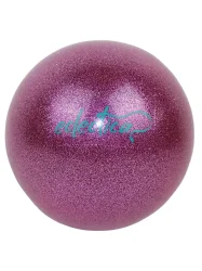Мяч для художественной гимнастики 15 см Eclectica CH25-2 фиолетовый с блестками Мяч для художественной гимнастики 15 см Eclectica CH25-2 фиолетовый с блестками