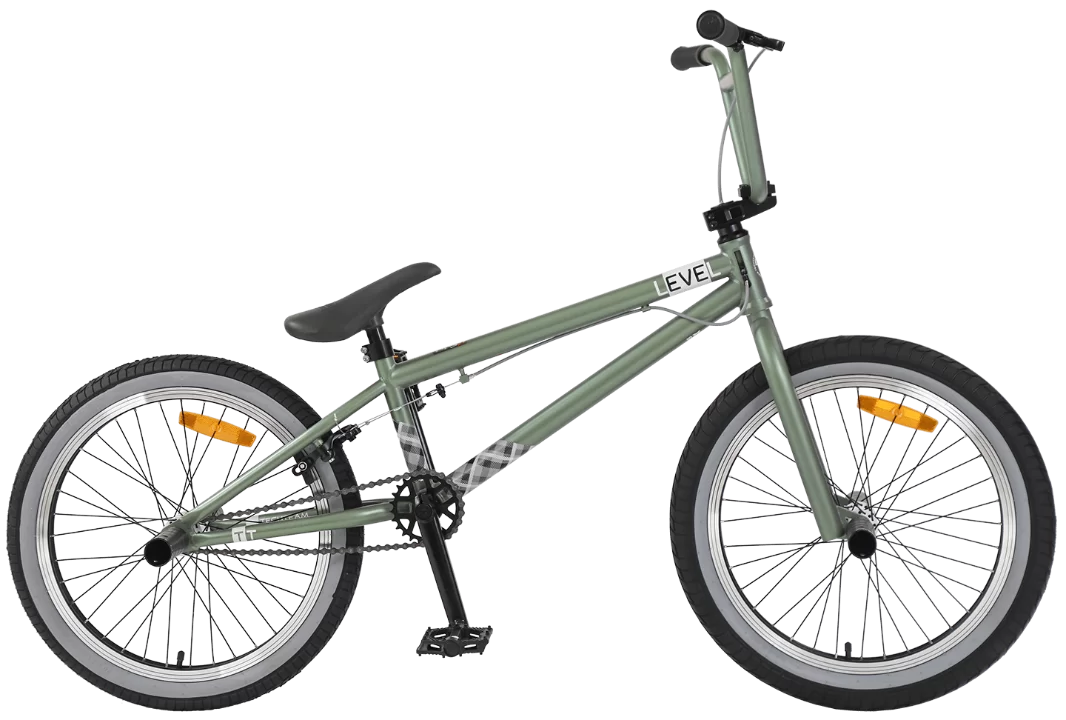 Реальное фото Велосипед BMX TechTeam Level 20" (2020) фисташковый от магазина СпортСЕ