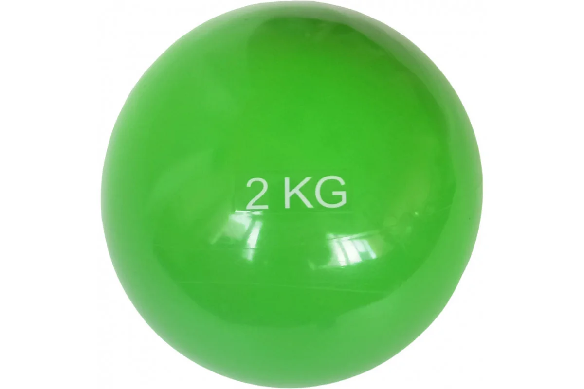 Медбол 2 кг MB2 E41877 d-13см салатовый Медбол 2 кг MB2 E41877 d-13см салатовый по низким ценам в Томске и Северске