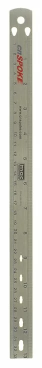 Реальное фото Линейка для точного измерения длины спиц/р-ра ниппеля 5-880021 от магазина СпортСЕ