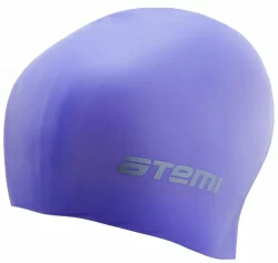 Шапочка для плавания Atemi RC308 силикон (б/м) фиолетовый