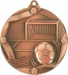 Реальное фото Медаль MD613 d-60 мм футбол от магазина СпортСЕ