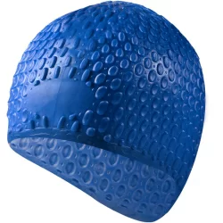 Шапочка для плавания B31519-1 Bubble Cap синий 10021218